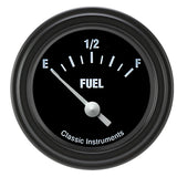 Classic Instruments Hot Rod 2-1/8" Fuel Level Gauge (0-30 Ohm) - HR14BLF