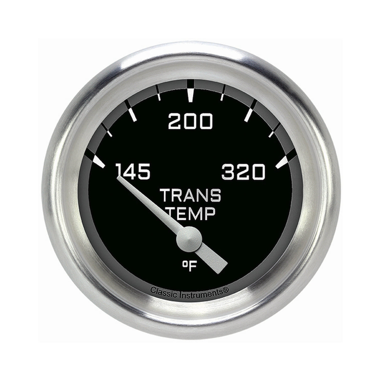 Classic Instruments Autocross Gray 2 5/8" Transmission Temperature Gauge - AX227GAPF