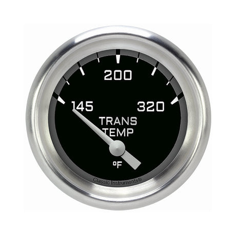 Classic Instruments Autocross Gray 2 5/8" Transmission Temperature Gauge - AX227GAPF