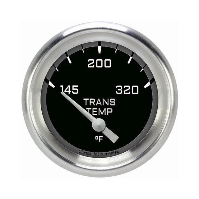 Classic Instruments Autocross Gray 2 5/8" Transmission Temperature Gauge - AX227GAPF