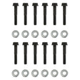 Mr Gasket Mr. Gasket Intake Manifold Bolt Set - Super Flanged Head - 6082MRG