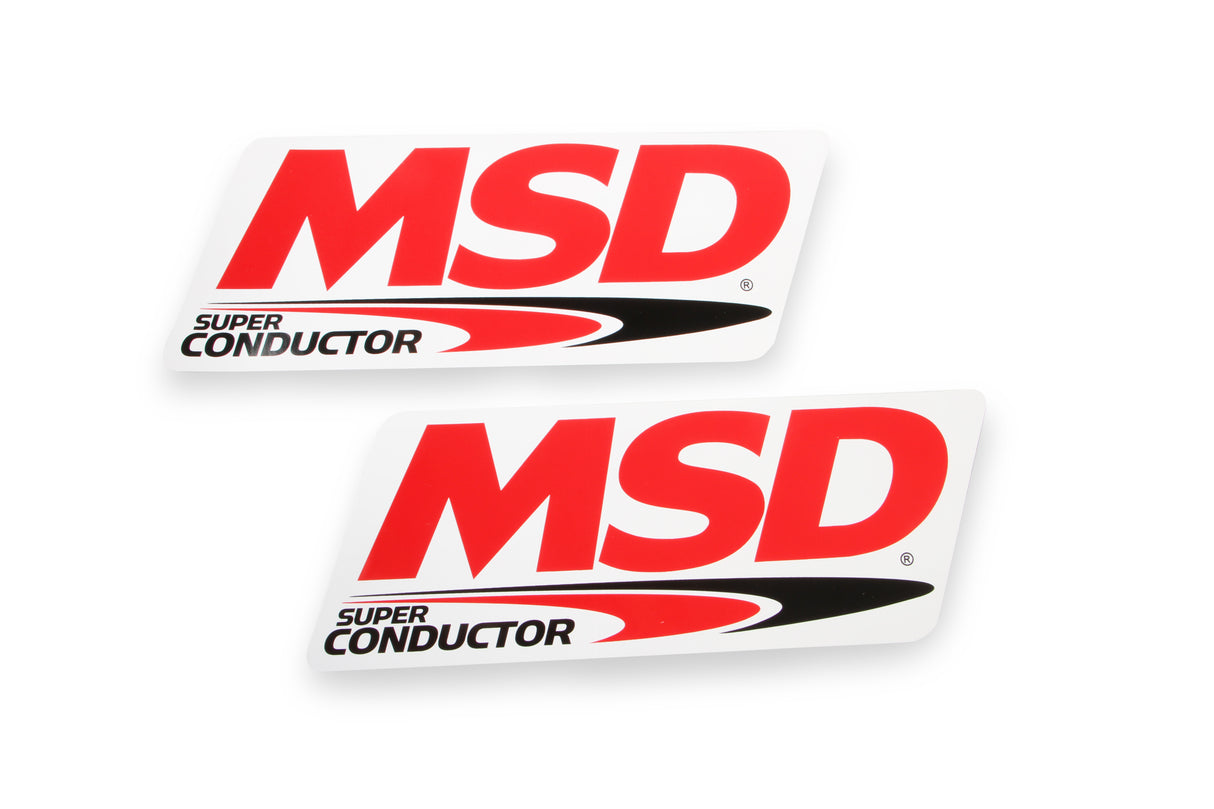 MSD Super Conductor 8.5mm Spark Plug Wire Set, 8 Cylinder 90° Plug/90° Cap - 31229