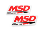 MSD Super Conductor 8.5mm Spark Plug Wire Set, 8 Cylinder 90° Plug/90° Cap - 31229