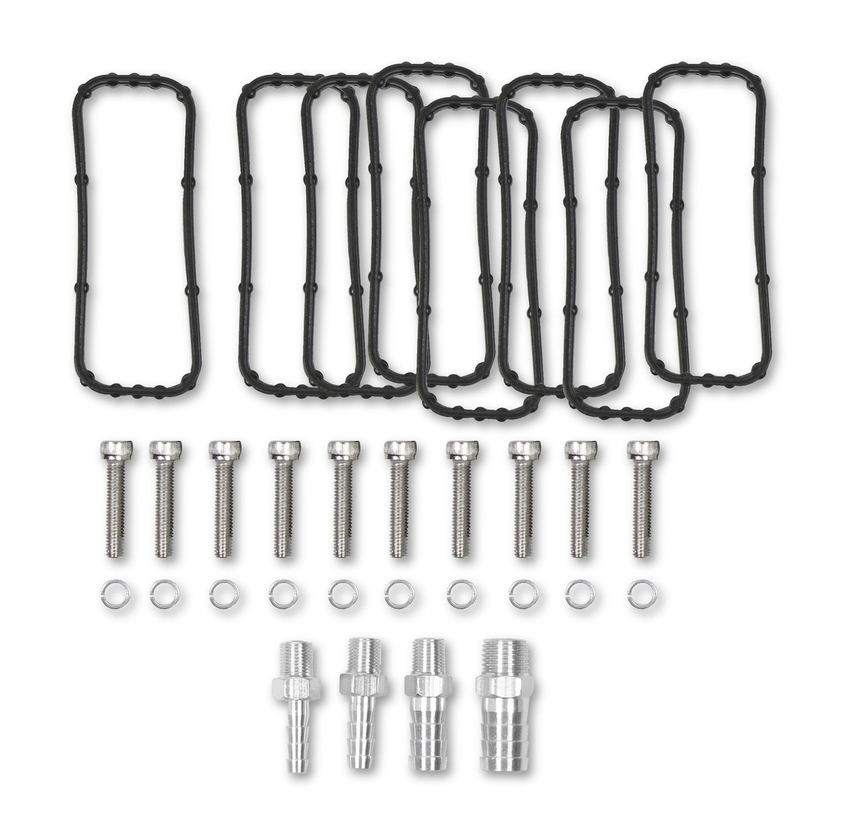 Holley 820101-1 Sniper EFI Low-Profile Sheet Metal Fabricated Intake Manifold GM LS1/LS2/LS6