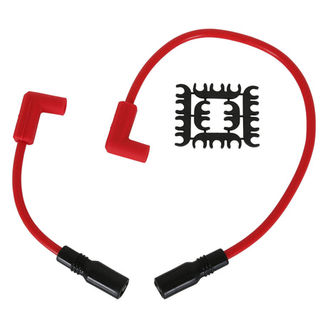 ACCEL Custom Wire Set - 2000-2017 Softail - w/ carb or FI - 8MM - Red - 171100-R
