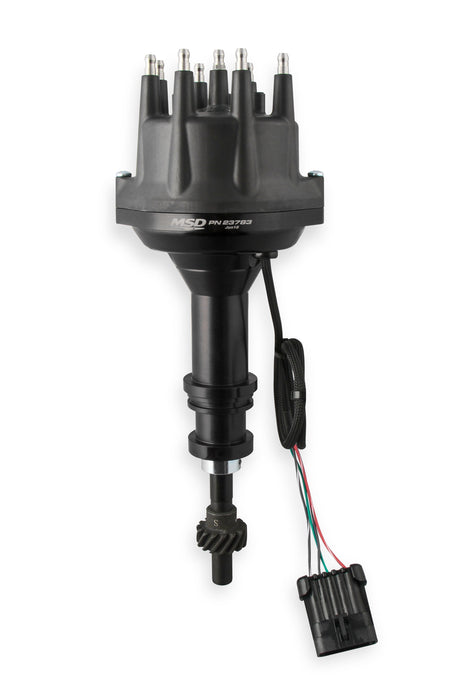 MSD Black, Ford 351W Dual Sync Distributor - 23783