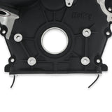 Holley 97-417 Timing Cover - Ford 7.3L Godzilla - Black