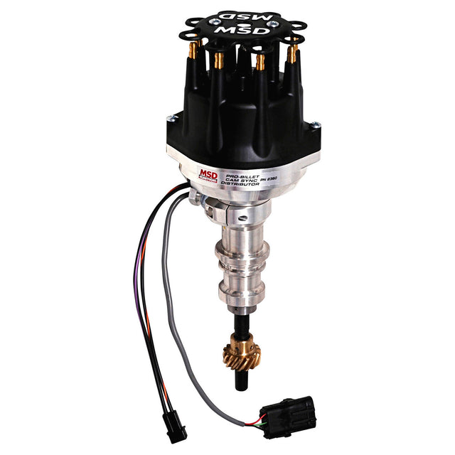 MSD Pro-Billet Cam Sync Distributor, Ford 289/302, Bronze gear - 2360