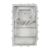 B&M Hi-Tek Heavy-Duty Deep Transmission Pan - Ford 10R80 - Aluminum - Natural - 70400