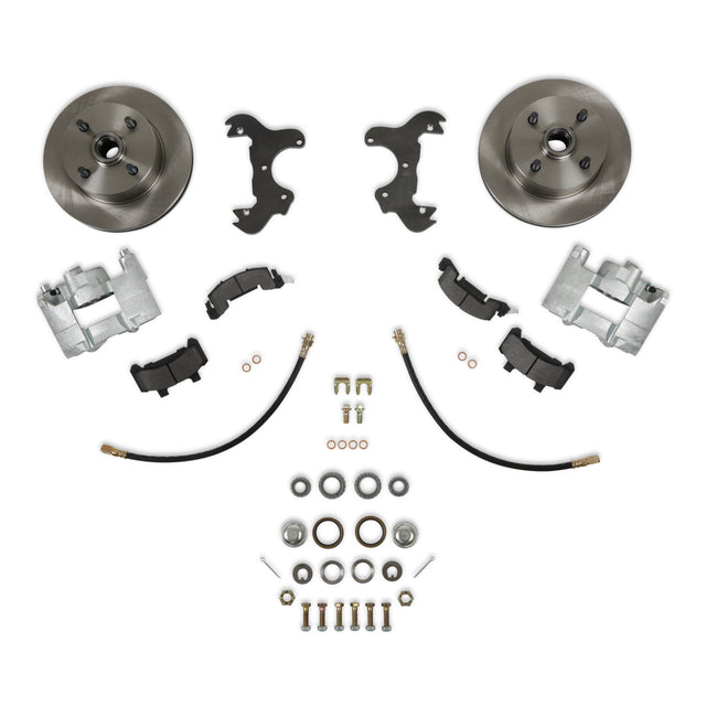 Scott Drake Disc Brake Conversion Kit 4-Lug 6 Cylinder - DBC-6466-6