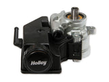 Holley 20-162BK Low-Mount LS Complete Accessory Drive System (Alt, P/S & A/C) - Black Finish