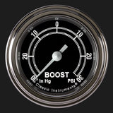 Classic Instruments Traditional 2 1/8" Boost/Vac Gauge - TR141SLF