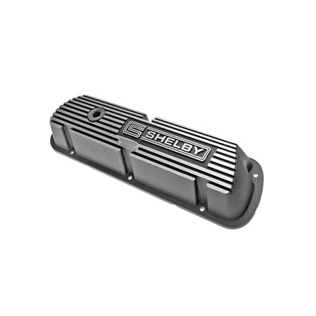 Scott Drake Aluminum Valve Covers with Shelby Logo (Pair) - 6A582-S