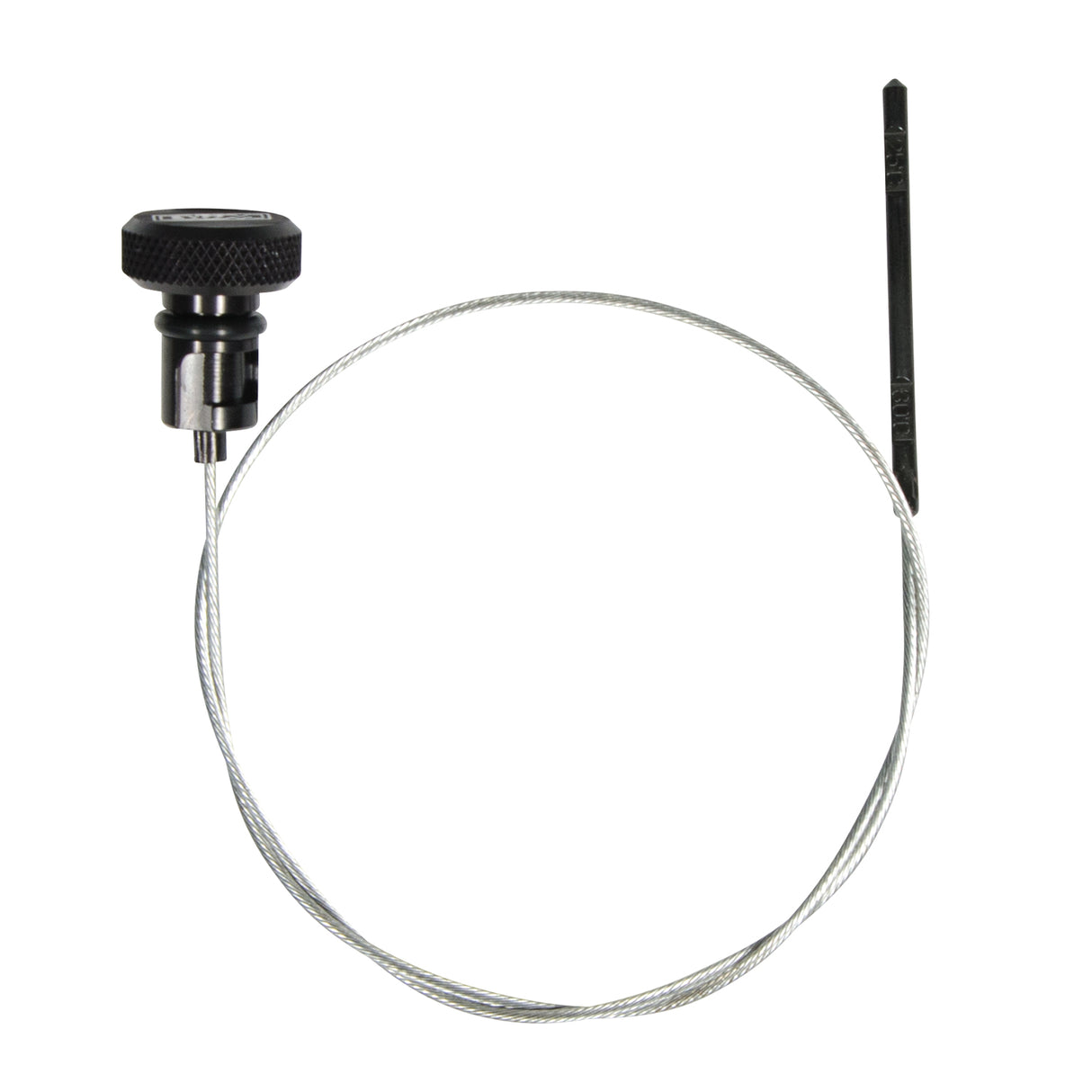 B&M Locking Automatic Transmission Dipstick - Billet Aluminum - 22300