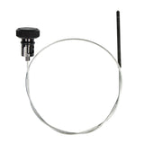 B&M Locking Automatic Transmission Dipstick - Billet Aluminum - 22300
