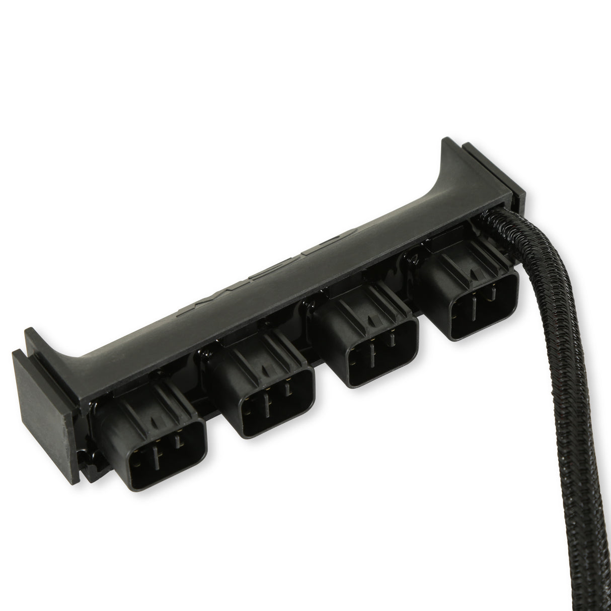 MSD Power Grid 4-Connector Hub - Black Housing - 77403
