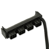 MSD Power Grid 4-Connector Hub - Black Housing - 77403