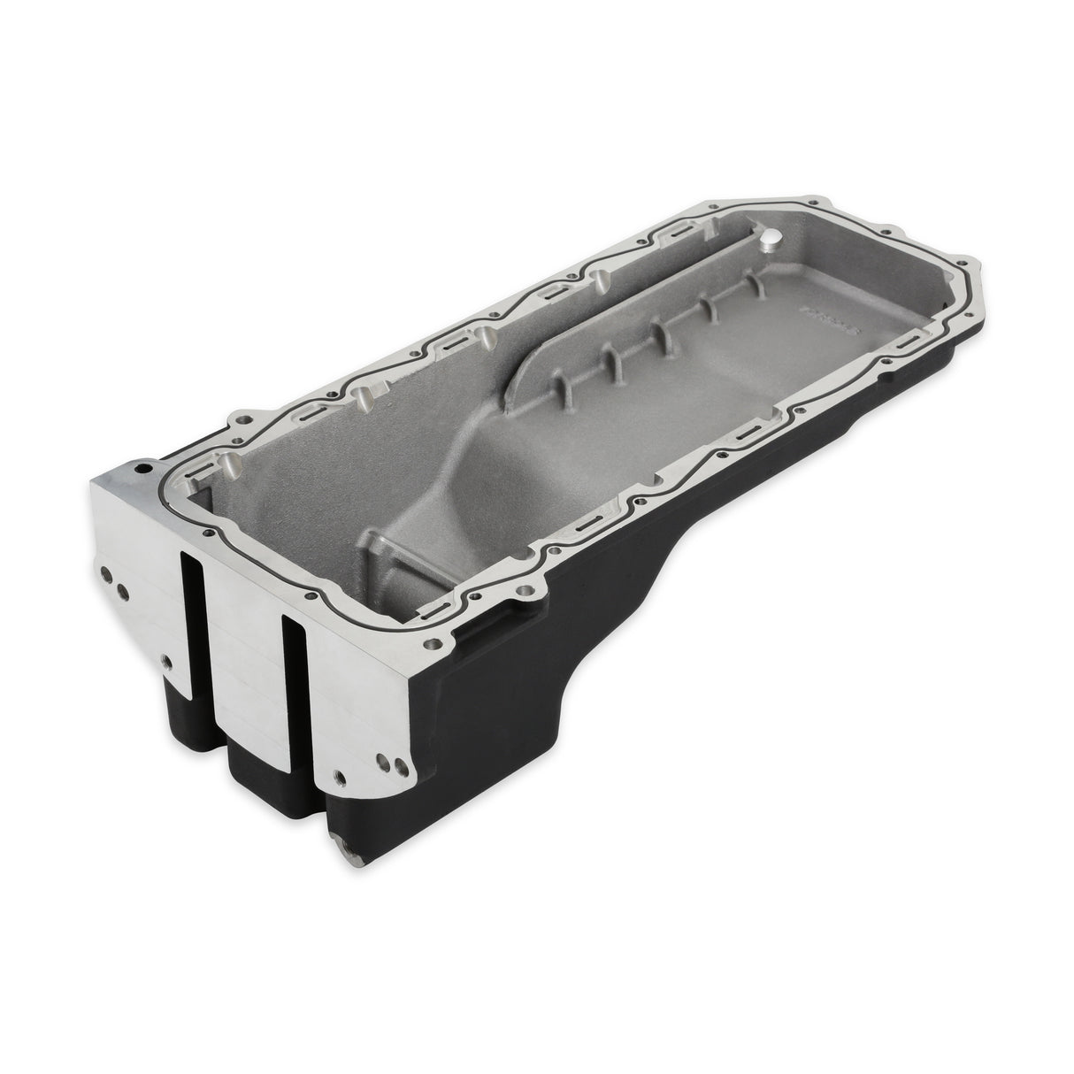 Holley 302-76BK Gen III Hemi Swap Oil Pan - Rear-Sump - Black - VVT