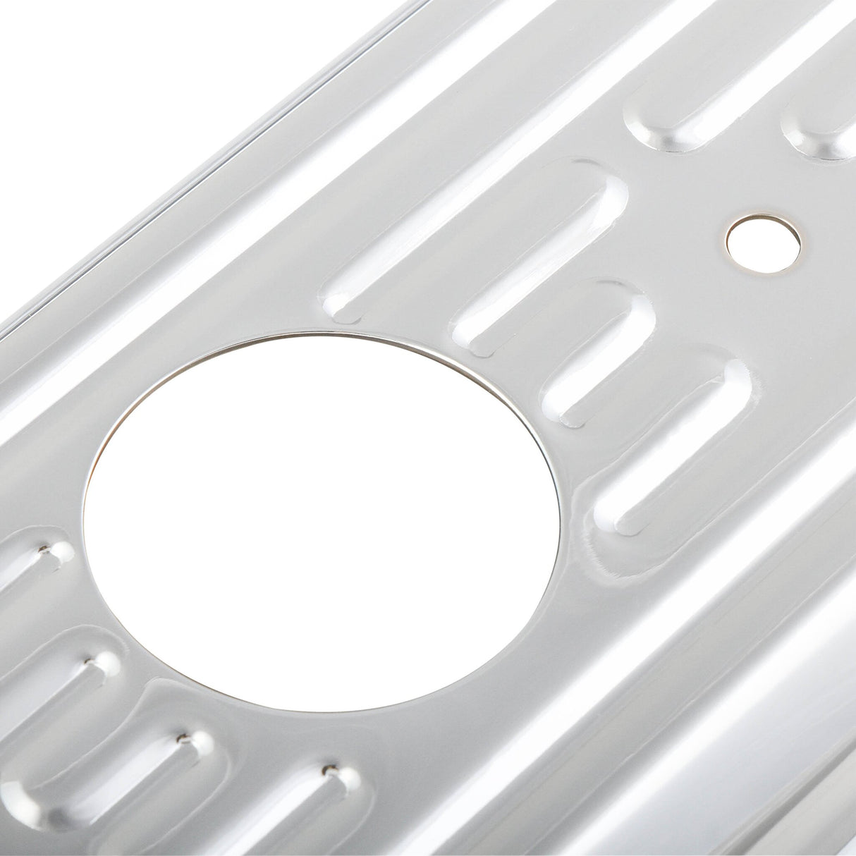 Mr Gasket Chrome Valve Covers Caps - 9847
