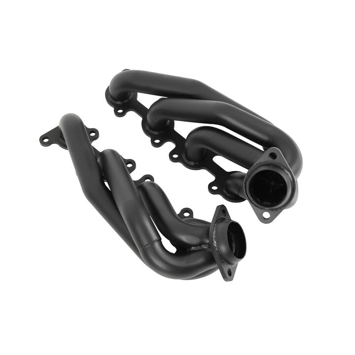 Flowtech Shorty Headers - Black Painted - 91674FLT