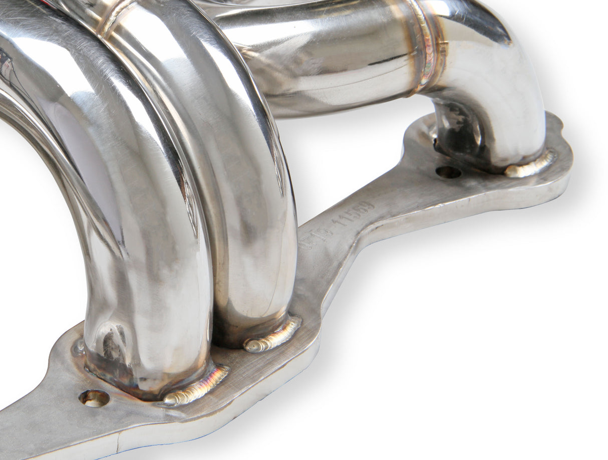 Flowtech Small Block Chevy Turbo Headers - Polished Finish - 11570FLT
