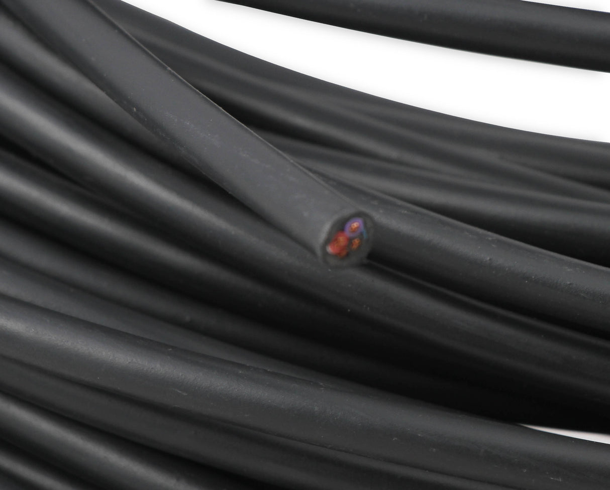 Holley 572-104 EFI 100FT Shielded Cable, 3 Conductor