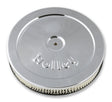 Holley 120-145 10" Chrome Round Air Cleaner