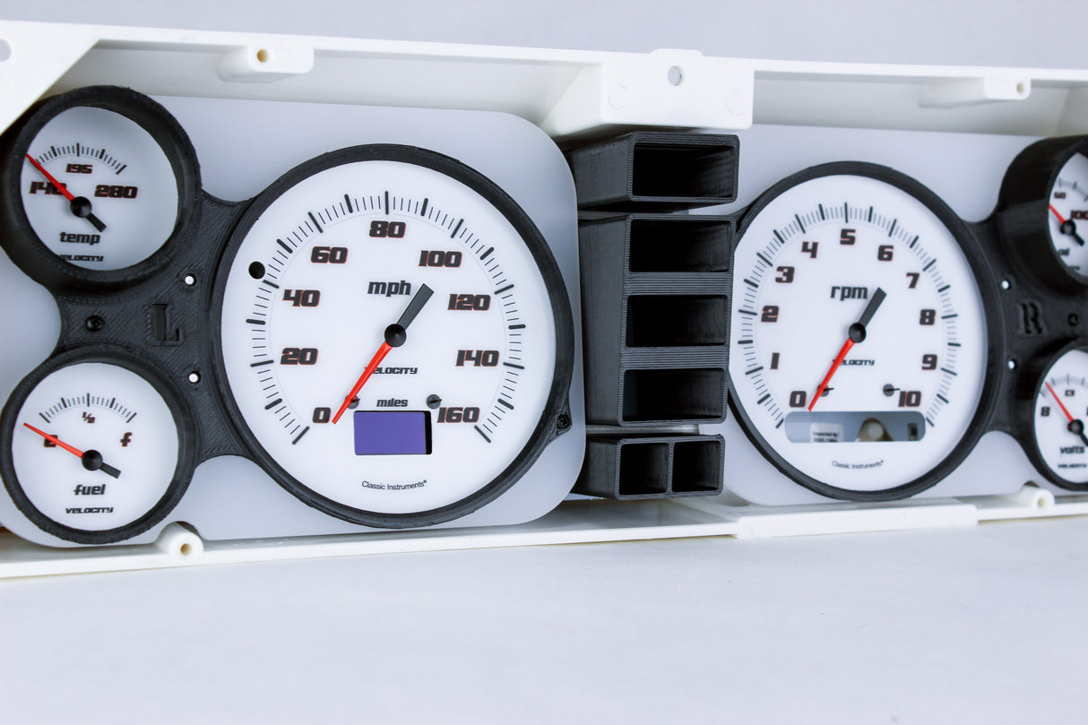 Classic Instruments 82-85 CHEVY S-10 VELOCITY WHITE W/OLED - CT82DVSW