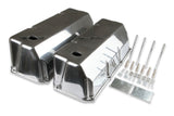 Mr Gasket Cast Aluminum Tall Valve Covers - Polished - 6890G