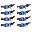 MSD Ignition Coil - Blaster - Ford 3-Valve V8 - Blue - 8-Pack - 824385