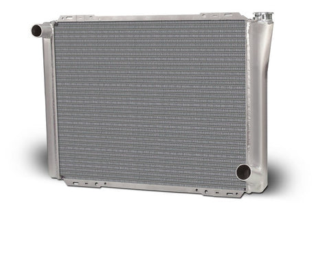 AFCO Aluminum Radiator Circle Track 26 Inch Single Pass GM 2-1/4 Inch Thick Core - 80103N 80103N