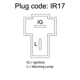 Stockcar OEX Alternator 12V 50A Denso Style