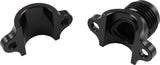 Aeroflow Clamp On Hard Line to Male AN Adapter 5/16" to -6AN (AF107-05-06BLK)