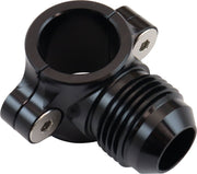 Aeroflow Clamp On Hard Line to Male AN Adapter 3/8" to -6AN (AF107-06-06BLK) AF107-06-06BLK