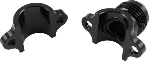 Aeroflow Clamp On Hard Line to Male AN Adapter 3/4" to -10AN (AF107-12-10BLK)