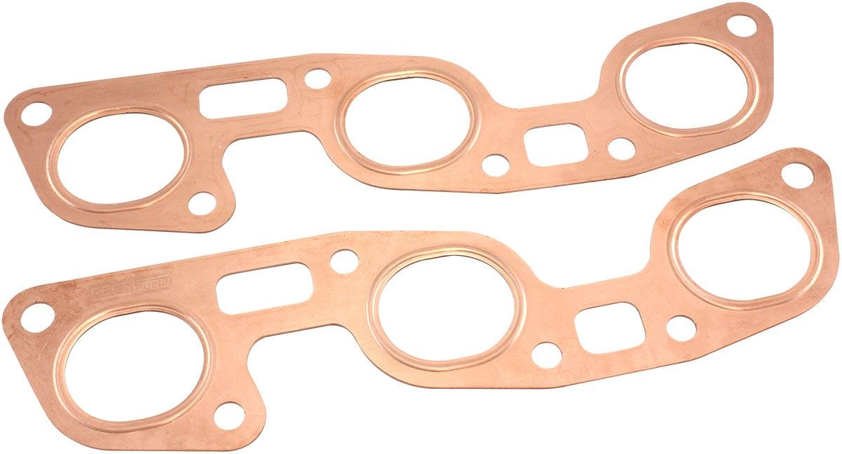 Aeroflow Nissan RB26 Copper Embossed Exhaust Gasket (2 Pieces) (AF1854-2804) AF1854-2804