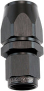 Aeroflow 200 Series Teflon Style One Piece Straight Stepped Hose End -6AN to -8 Hose (AF201-08-06DBLK) AF201-08-06DBLK