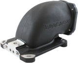 Aeroflow Cast EFI Throttle Body Elbow - Black Finish (AF2045-1001BLK)