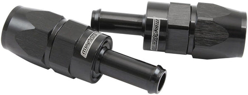 Aeroflow 200 Series Teflon Style One Piece Straight Hose End -6AN to 5/16" Hose Barb (AF214-06-05DBLK) AF214-06-05DBLK
