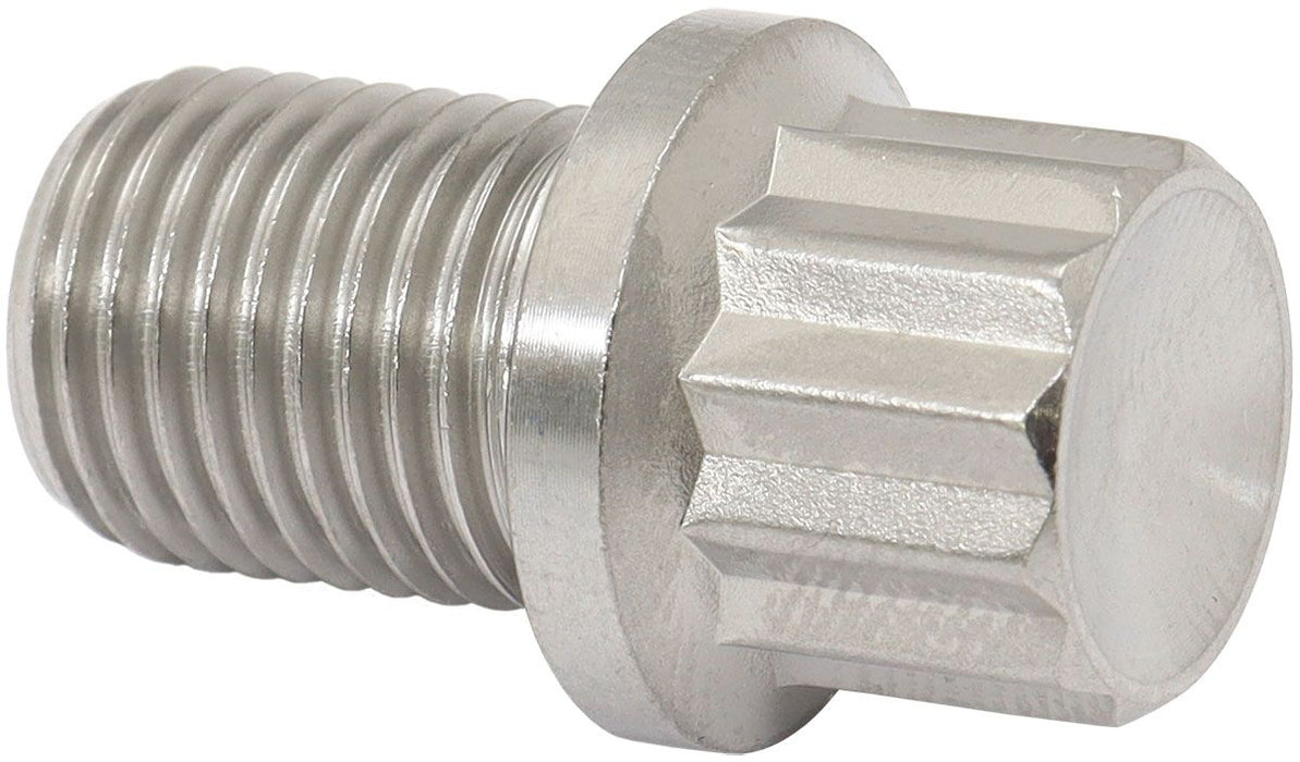 Aeroflow M12 x 1.25mm, UHL 15mm Titanium Bolt (AF3505-0590)