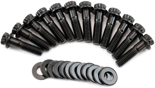 Aeroflow GM LS Intake Valley Plate Bolts - Black Finish (AF37-1221) AF37-1221