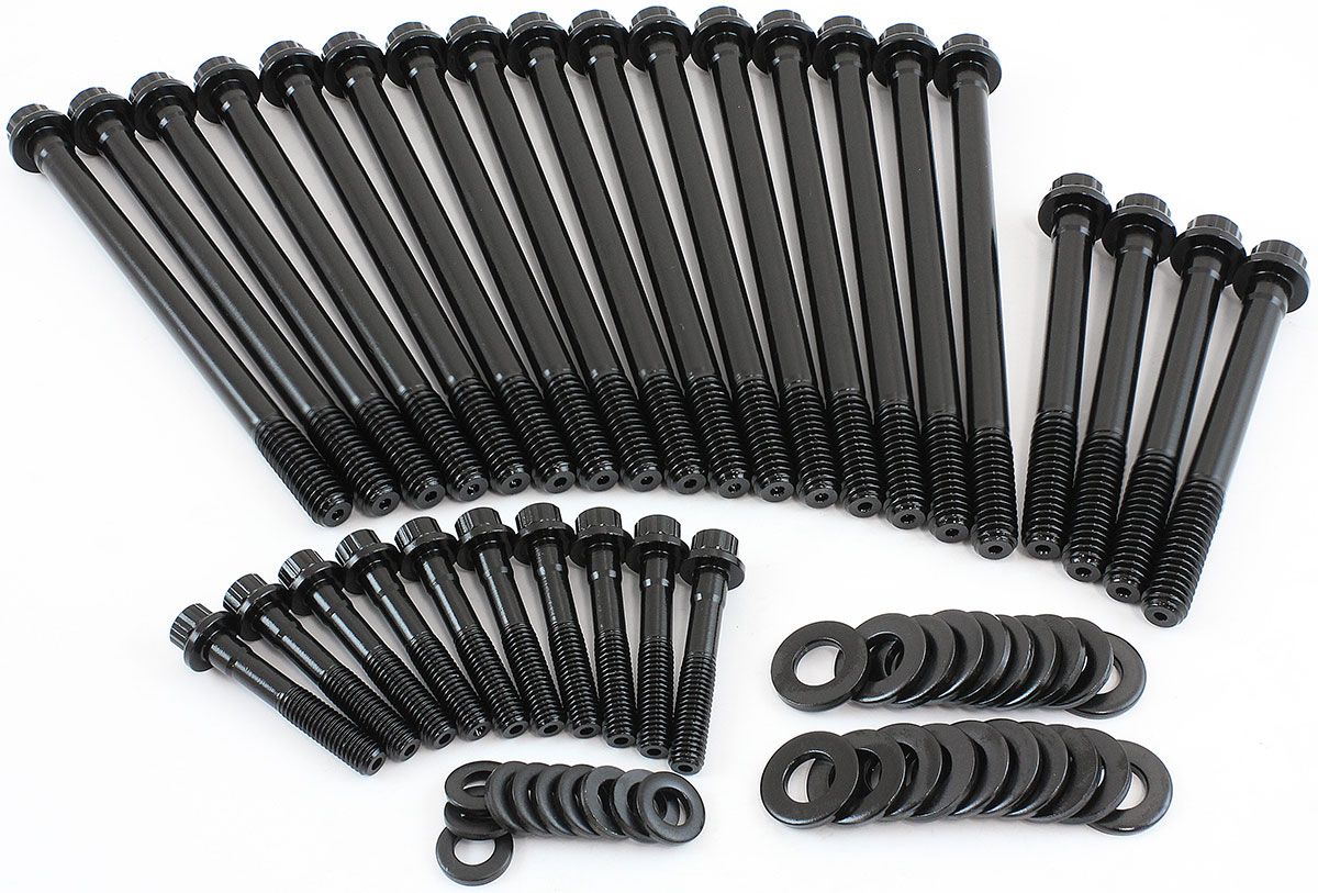 Aeroflow GM LS Head Bolt Kit with Odd Length (AF37-2126)