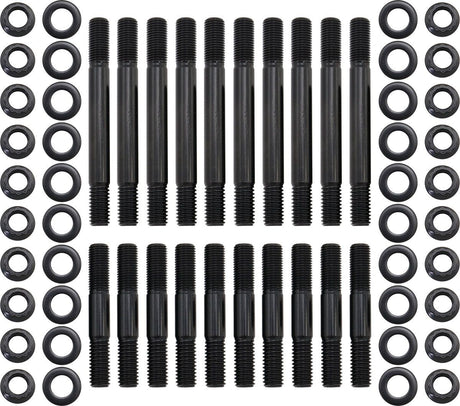 Aeroflow Small Block Chev 350 4 Bolt Main Stud Kit with Large Journal (AF37-2202) AF37-2202