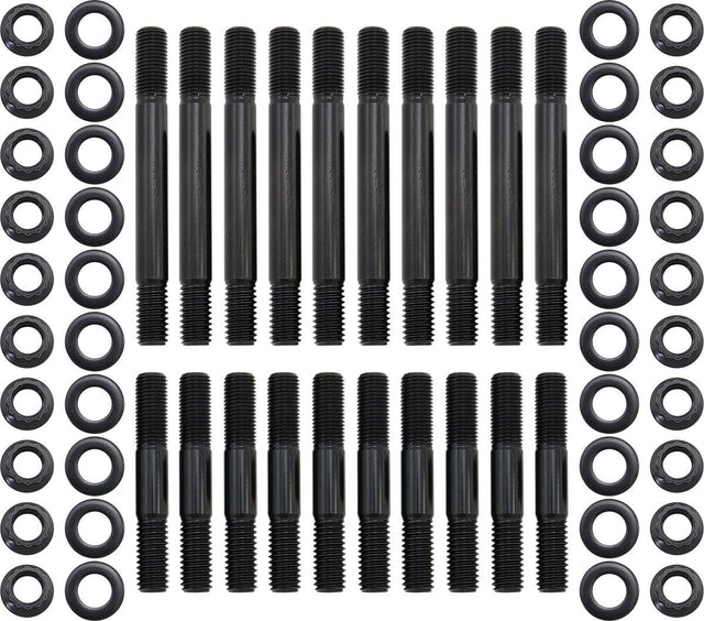 Aeroflow Small Block Chev 350 4 Bolt Main Stud Kit with Large Journal (AF37-2202) AF37-2202
