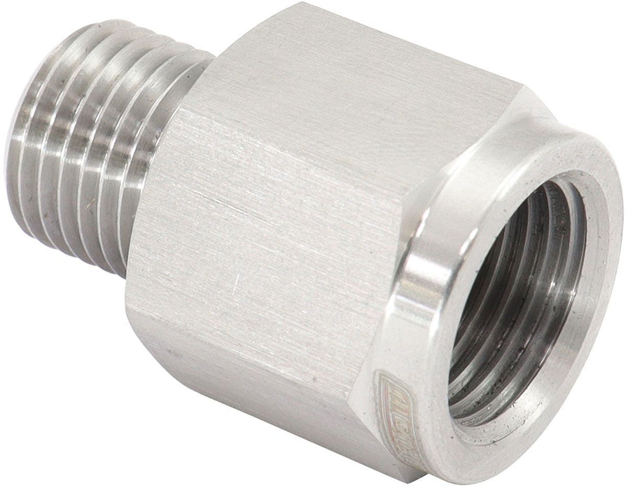 Aeroflow 1/2"-20 Male Reducer to Female Inverted Flare 9/16"-20 - Stainless Steel (AF391-05-06SS)