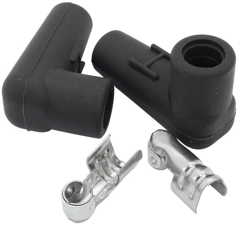 Aeroflow Xpro Silicone Low Profile 90° Spark Plug Boots & Terminals (AF4030-3312)