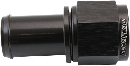 Aeroflow Straight Hose Barb 5/8" to -8AN Female (AF411-08-10BLK)