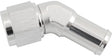 Aeroflow 45° Hose Barb 5/8" to -8AN (AF412-08-10S) AF412-08-10S