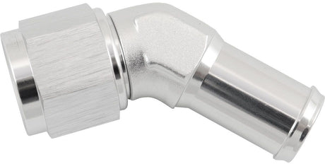 Aeroflow 45° Hose Barb 5/8" to -8AN (AF412-08-10S) AF412-08-10S