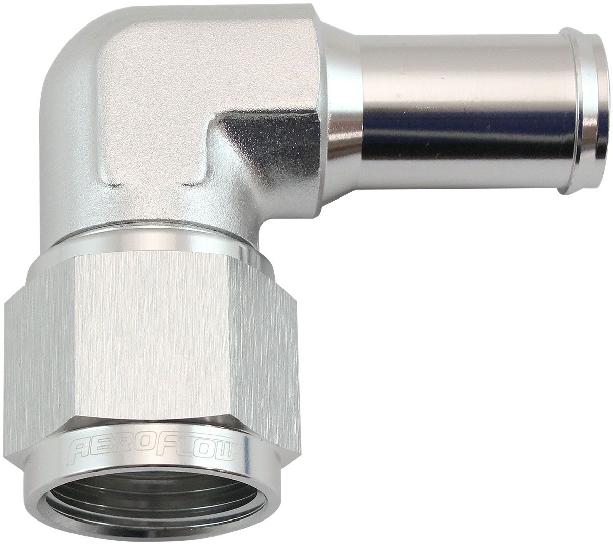 Aeroflow 90° Hose Barb 5/8" to -10AN (AF413-10S) AF413-10S